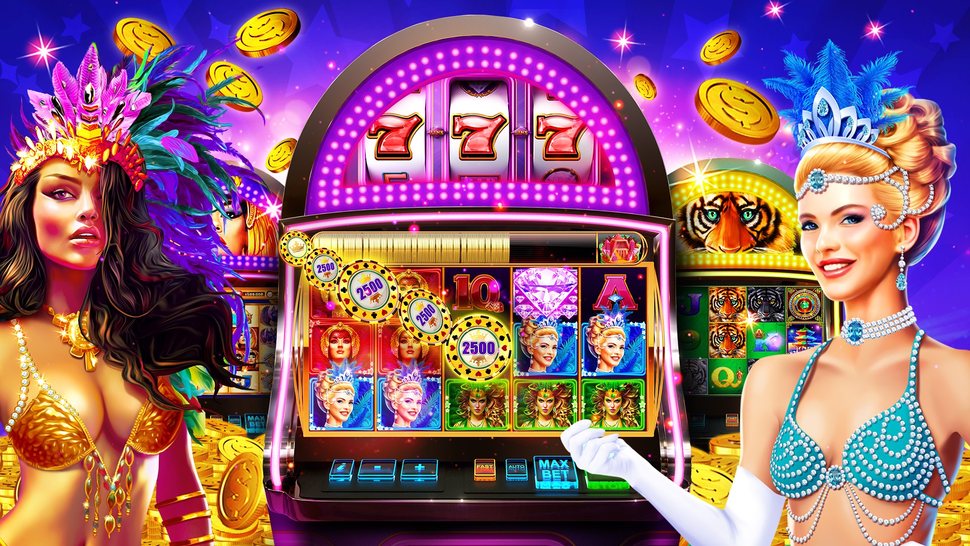 Download Slots - Pharaoh Way (MOD, unlimited money) Apk for Android